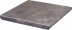 Клинкерная плитка Ceramika Paradyz Viano Grys ступень с капиносом наружная (33x33)